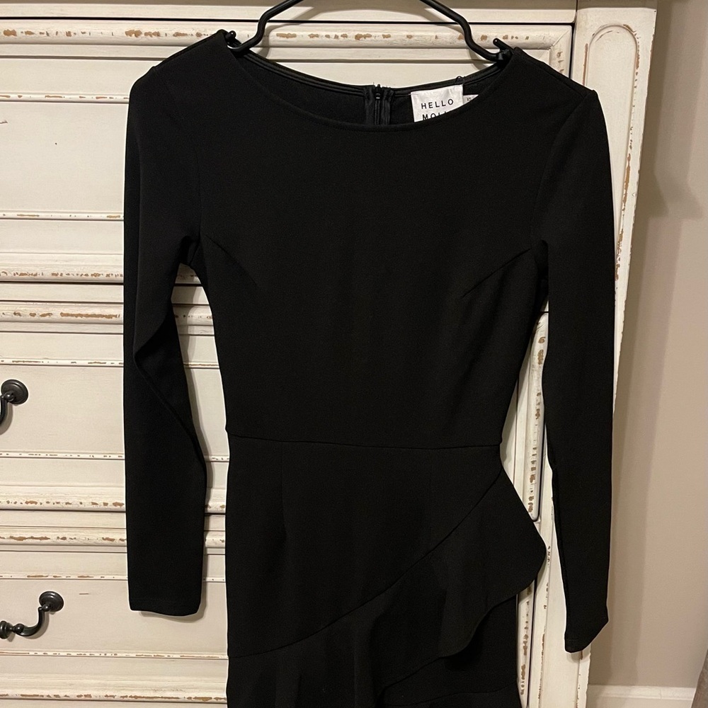 Hello Molly! NWT Play Pretend Black Dress - Picture 2 of 9